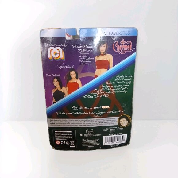 Phoebe Halliwell Charmed Classic Figure Mego 8” #6235/10000 NIB - Damaged Box - Picture 3 of 3